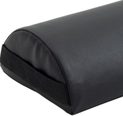 Sierra Comfort Oversized Half Bolster black, foam detail, high-density core