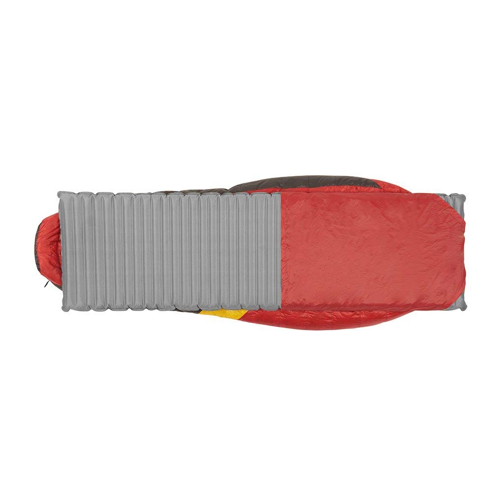 Sierra Designs Cloud 20-degree bag weight emphasis for backpacking efficiency.