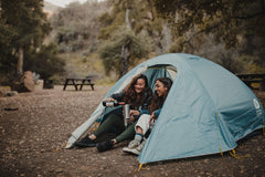 Sierra Designs Full Moon interior spaciousness enables relaxed lounging