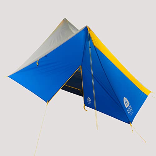 Sierra Designs High Route 1P fly fabric offers weather protection.