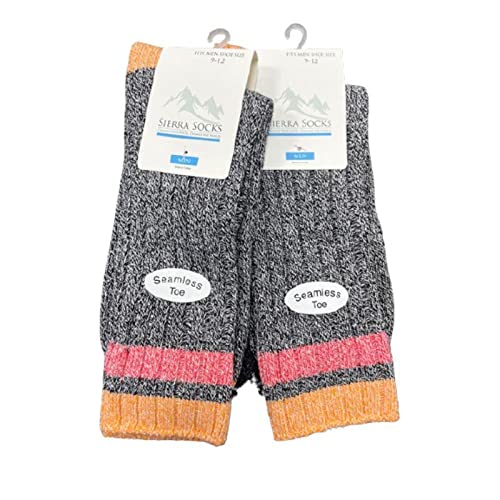 Sierra Socks seamless toe design shown for smooth, blister-free wear