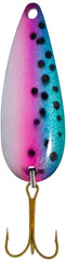 Sierra Spoon hologram Rainbow Trout lure 1/2 oz boosts casting distance and attracts strikes.