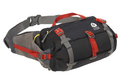 Sierra Designs Flex Lumbar Waist Pack main compartment for organized essentials.