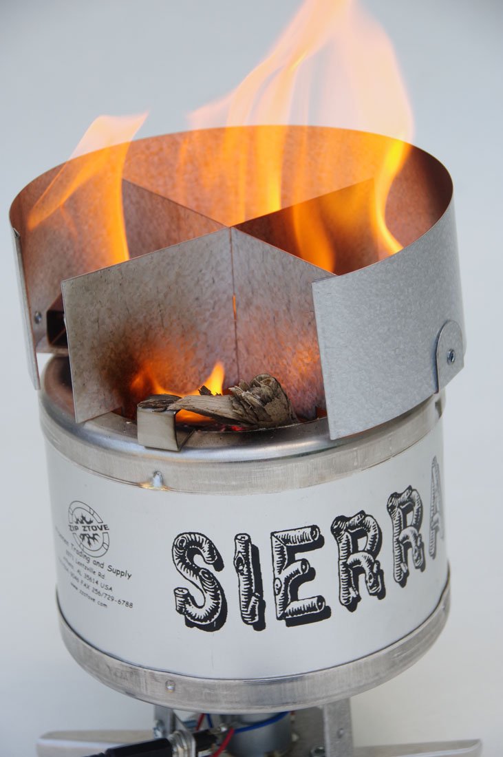 Sierra Stove adjustable fan enhances heat control and airflow