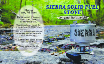 Sierra Stove Zip Fires starter provides safe, odorless ignition