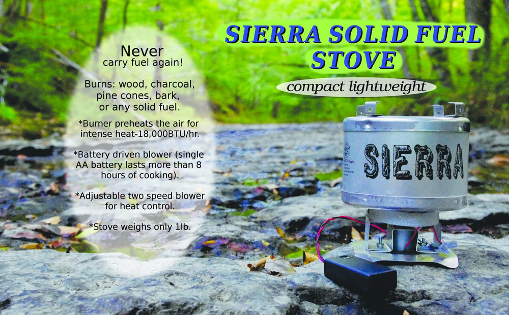 Sierra Stove Zip Fires starter provides safe, odorless ignition