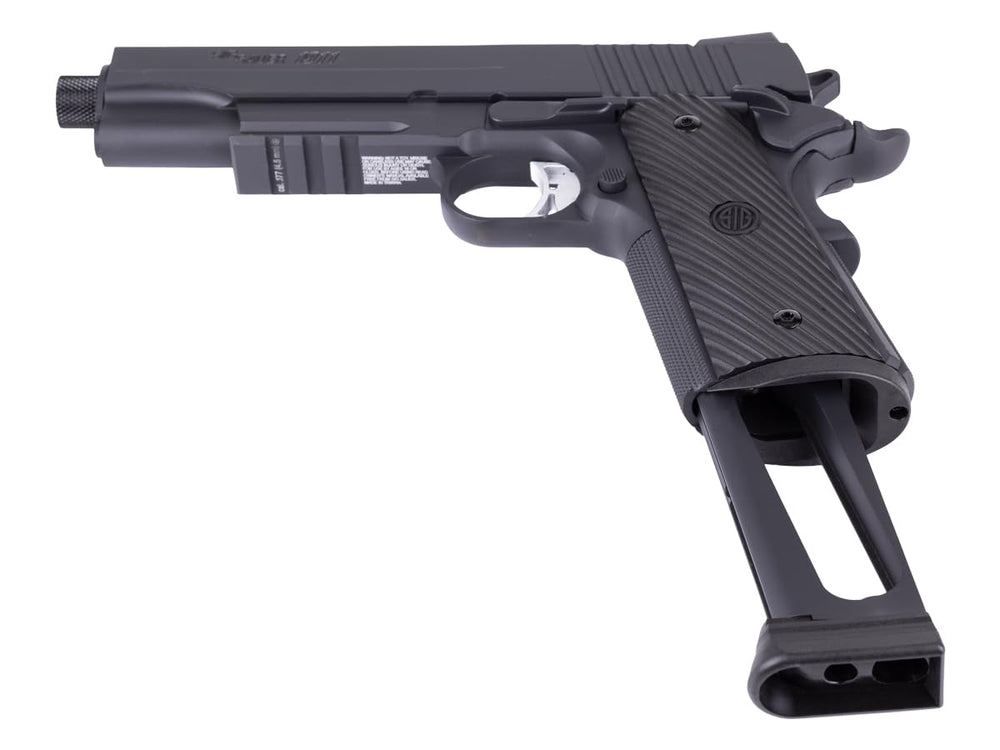 Sig Sauer 1911 TACOPS airgun ideal for safe practice at the range.