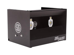 Sig Sauer Dual Shooting Gallery right target showing precise alignment for quick reacquisition.