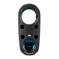 Sig Sauer KILO5K OLED segmented display showing range and wind holds.