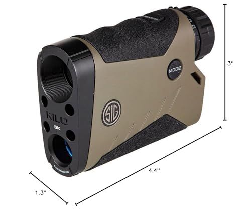 Sig Sauer KILO5K Spectracoat lens coatings maximizing light transmission.