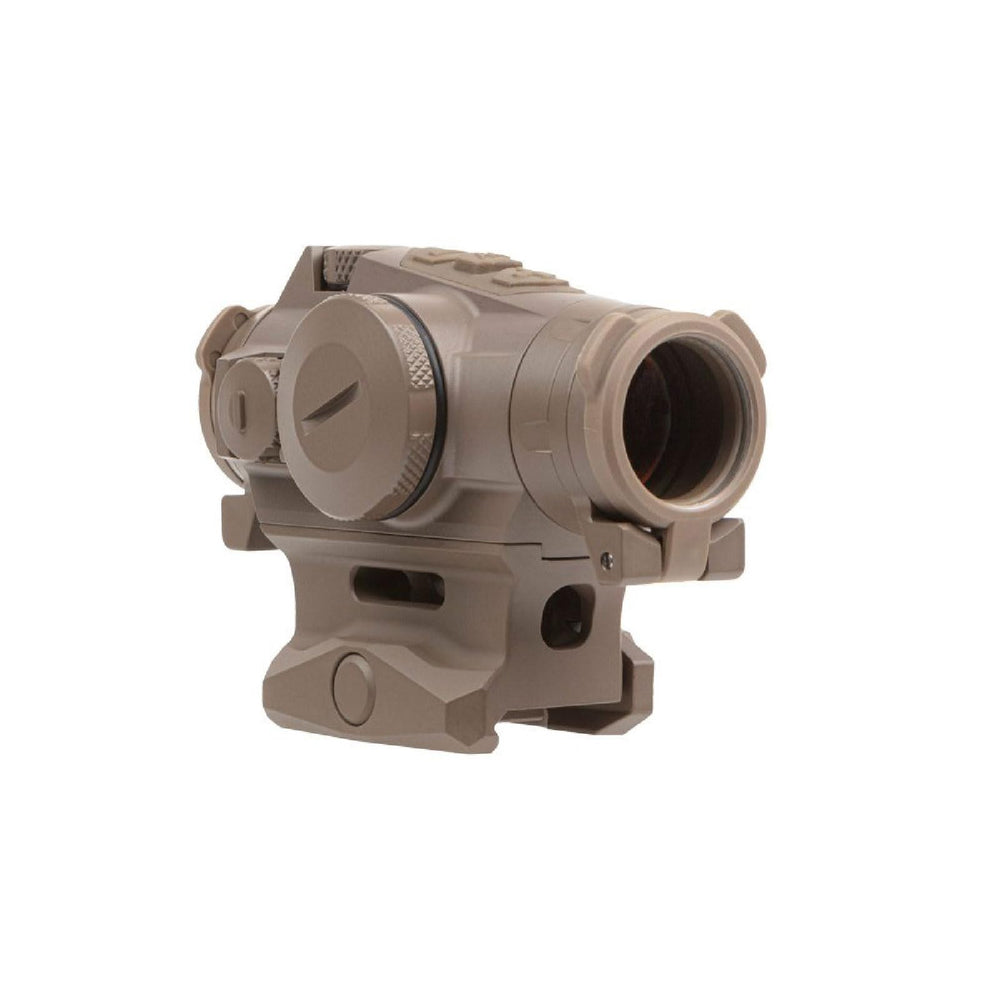 Sig Sauer ROMEO4T-PRO reticle close-up with versatile options for shooting scenarios.