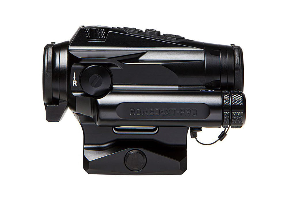 ROMEO4XT-PRO MOTAC with AAA battery supports extended operation.