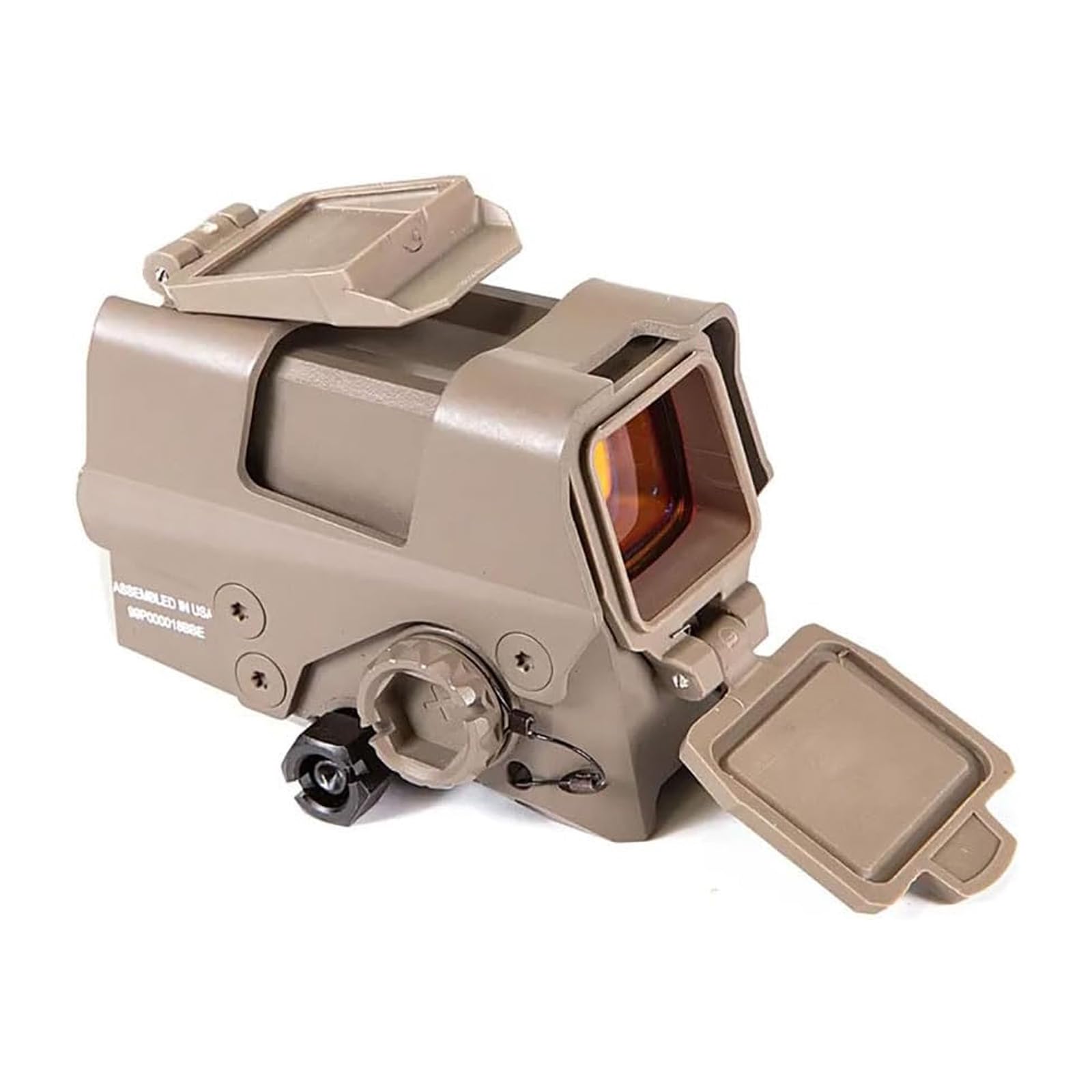 Significant rugged aluminum housing of ROMEO8T highlights durable construction