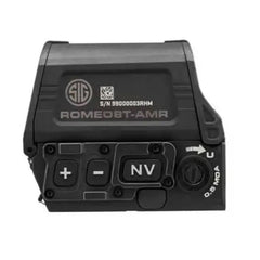 Sig Sauer ROMEO8T-AMR reticle with QBCD 2.0 supports precise aiming in all conditions.