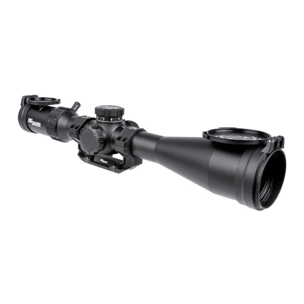 SIG SAUER Tango-MSR illuminated reticle image, enhancing visibility in low-light shooting sessions.