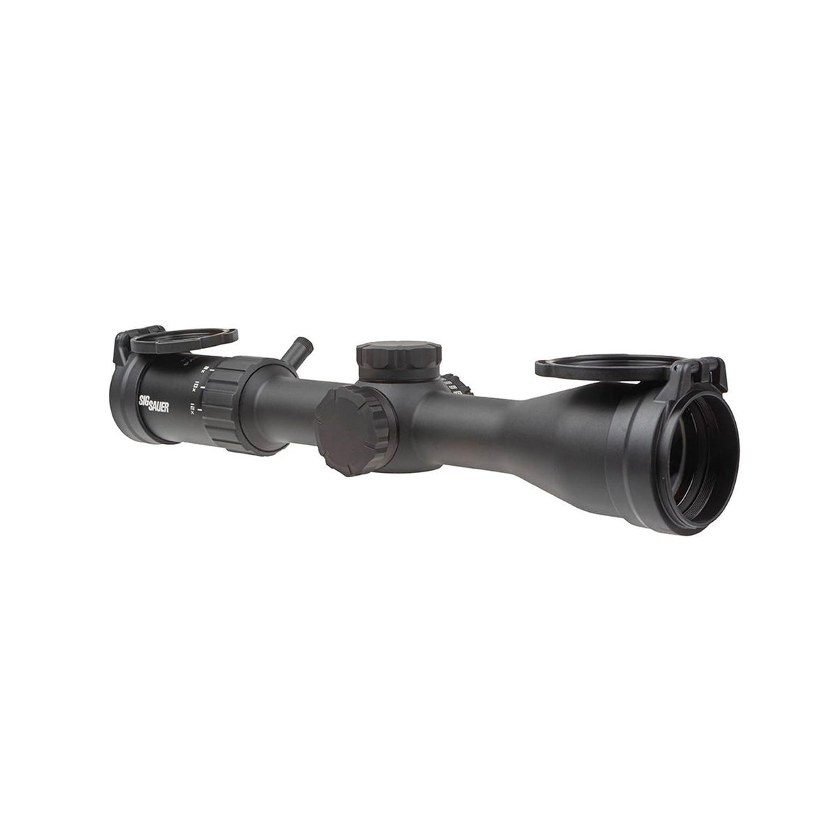 SIG SAUER Whiskey4 scope tube shows rugged field-ready build
