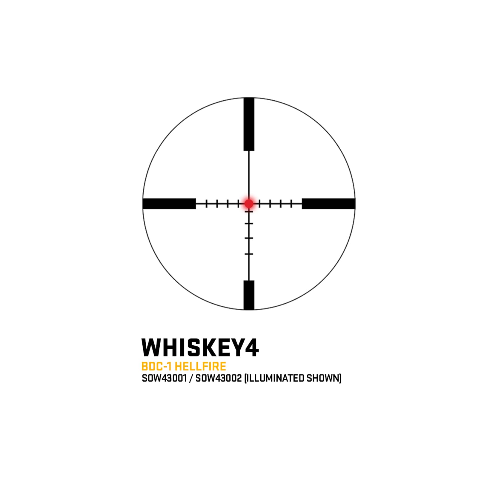 SIG SAUER Whiskey4 30mm main tube supports sturdy, compatible mounting