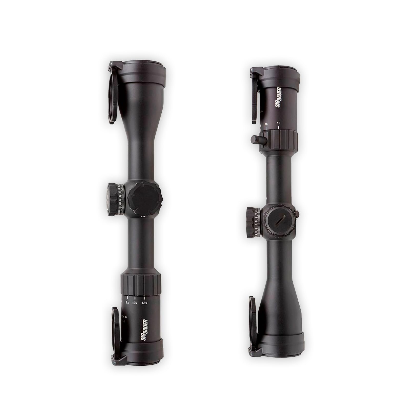 Argon-purged lenses resist fog for clear field views