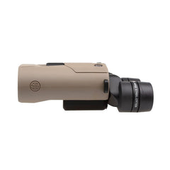 Sig Sauer Zulu6 HDX OIS 20x42 binoculars in hand glassing for steadier viewing
