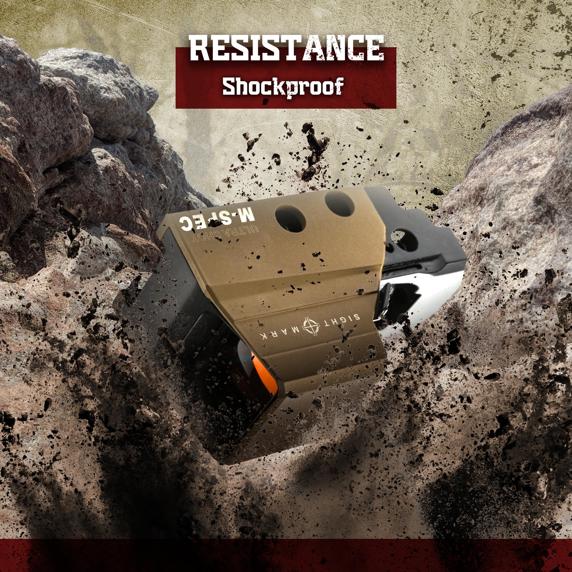 Sightmark magnesium body offers rugged durability for field use