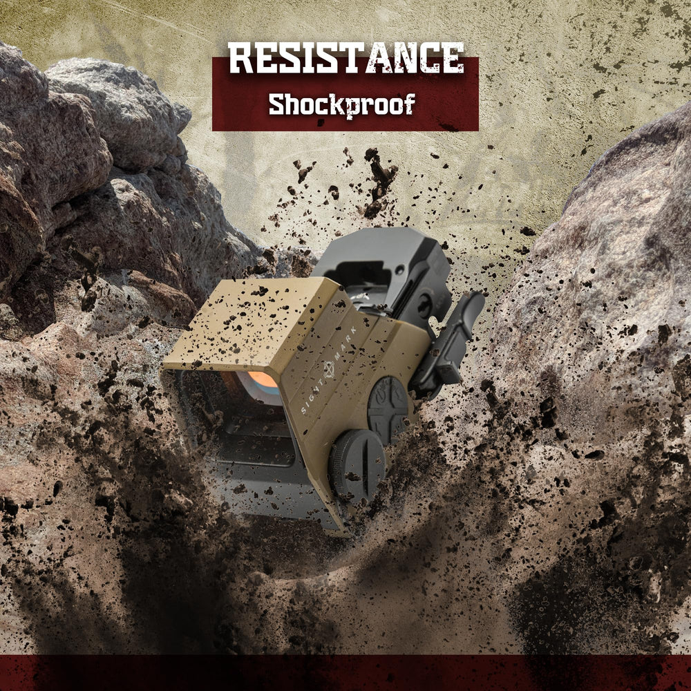 Sightmark Ultra Shot M-Spec LQD locking QD mount enables fast, secure attachment.