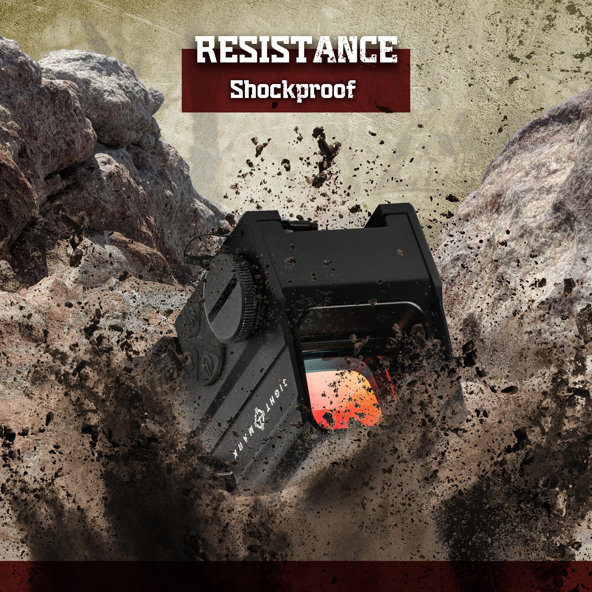 Sightmark Ultra Shot M-Spec Pro LQD in-use view conveys quick target lock in dynamic light.