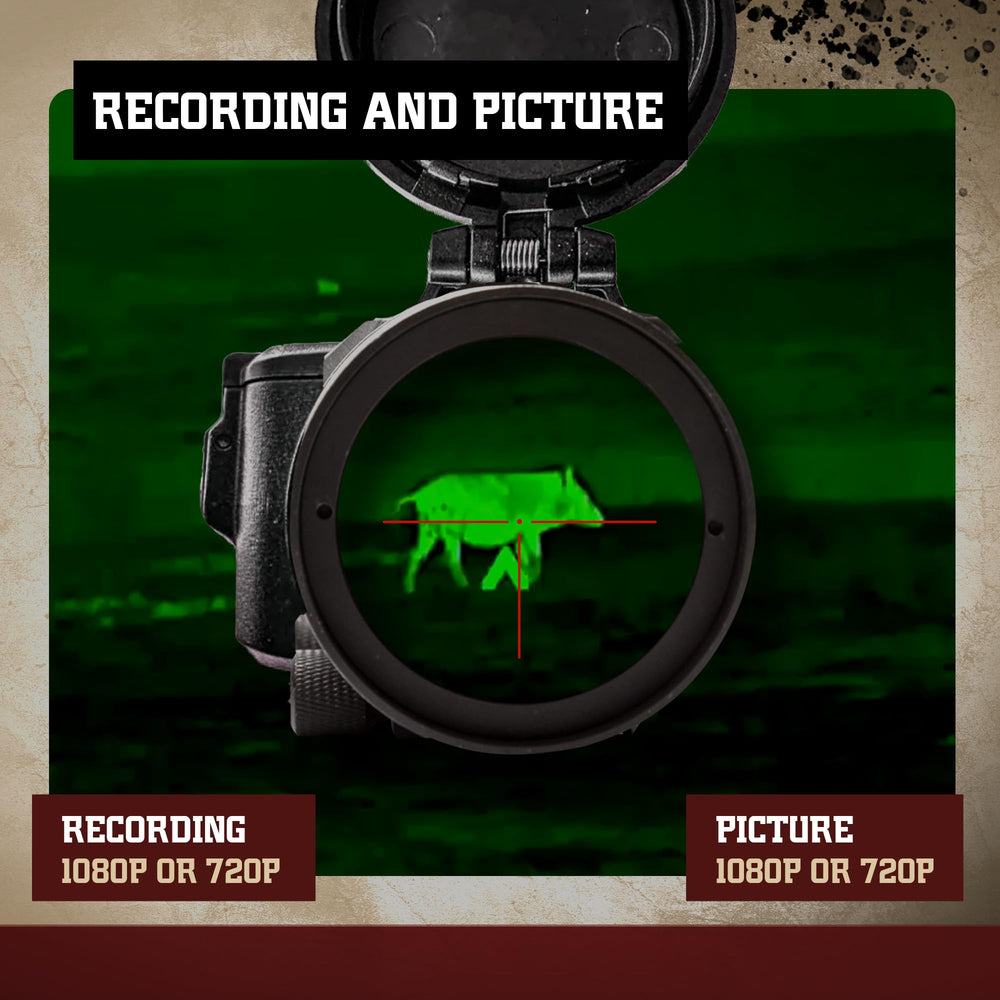 Wraith Mini built-in camera with audio recording