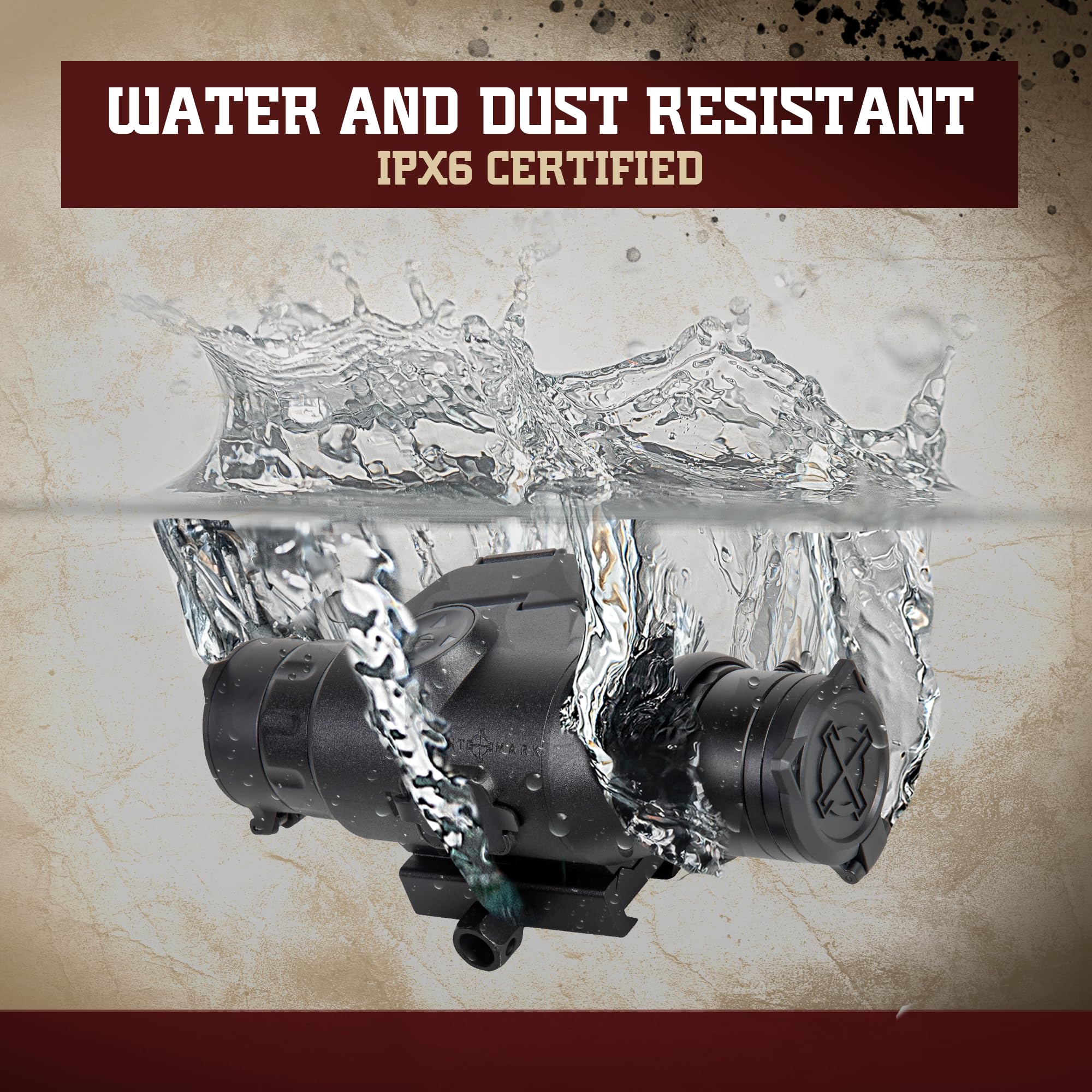 Wraith Mini 2x optical magnification