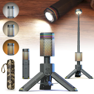 Siibbea camping lights with dual light sources for broad outdoor visibility