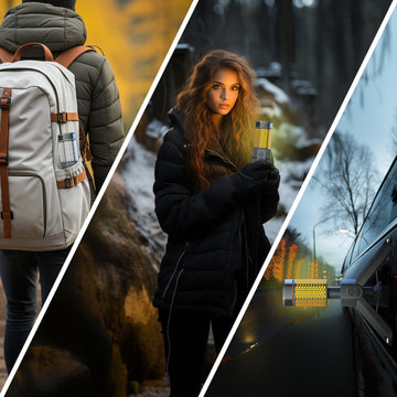 Siibbea camping lights ideal for camping, hiking, and livestreaming in low light