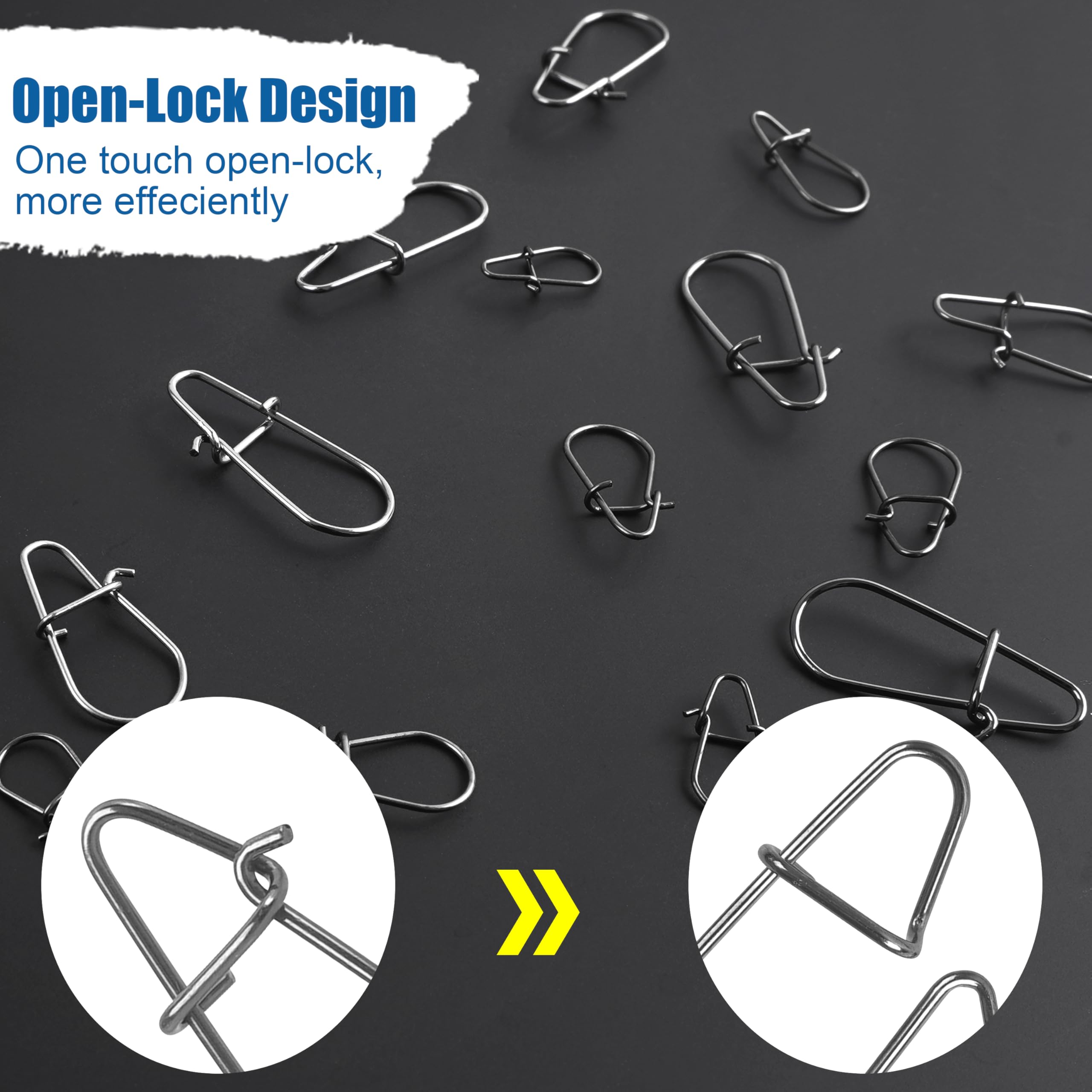 Array of sizes: #1-#5 DuoLock snaps