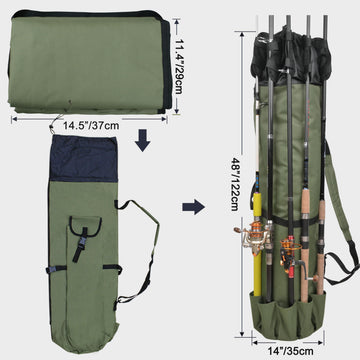 Side view showing exterior capacity