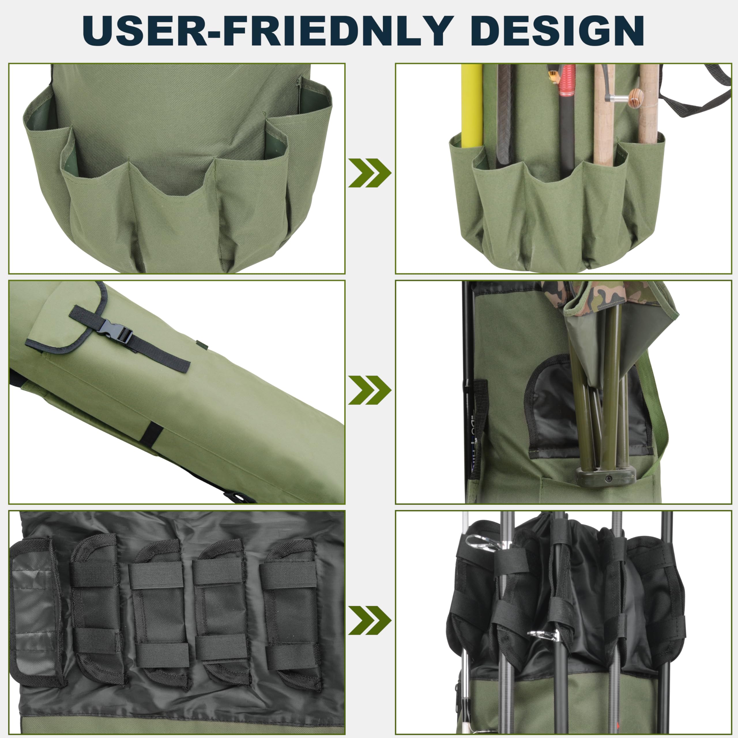 Bag used for travel in car and outdoor setup