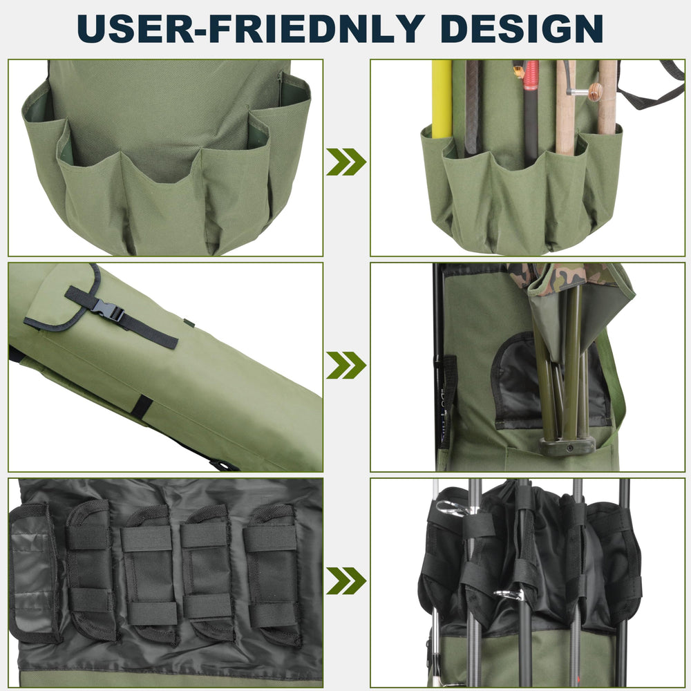 Bag used for travel in car and outdoor setup