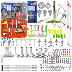SILANON saltwater tackle kit side view, compact and travel-friendly for beach fishing