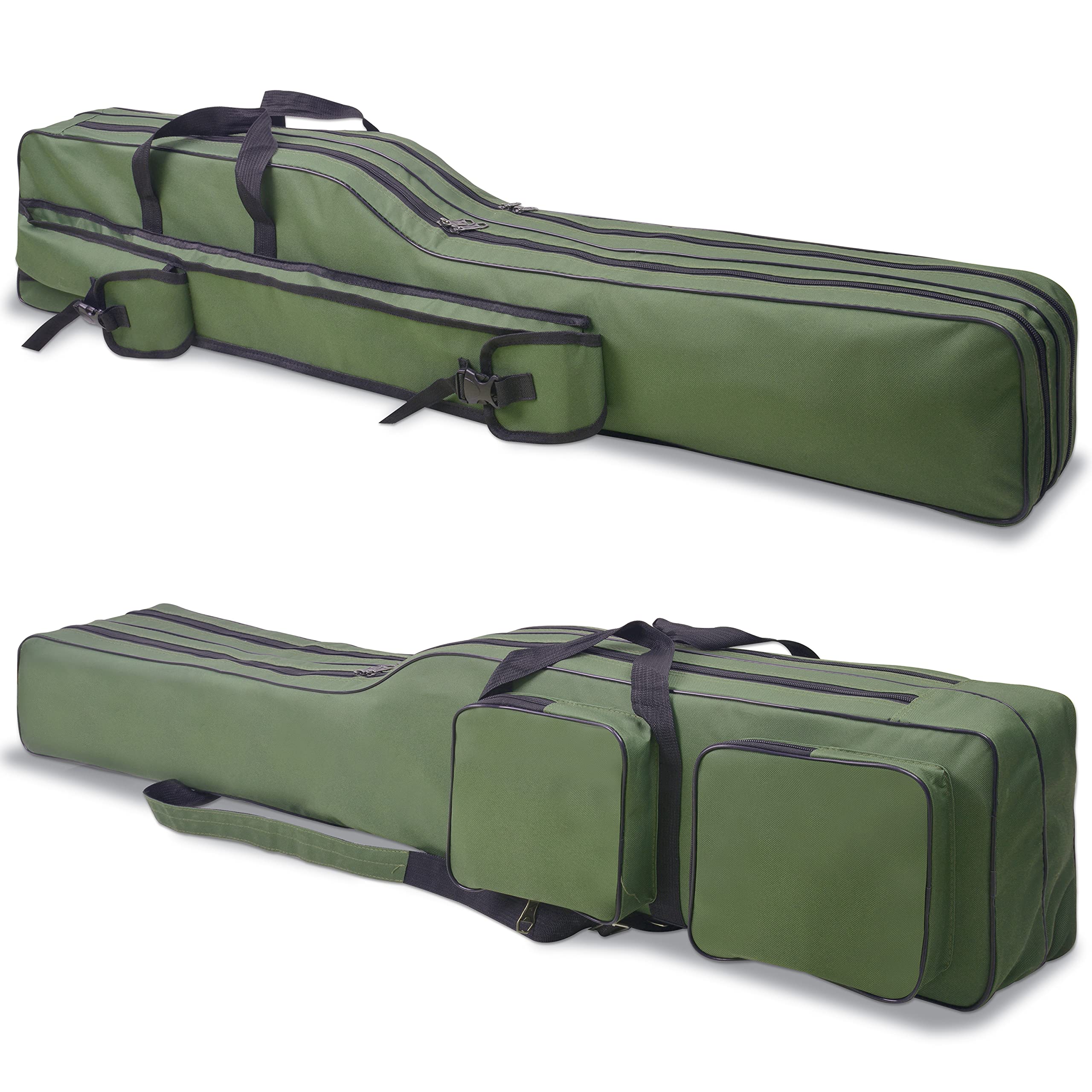 SILANON fishing rod case with carry handle