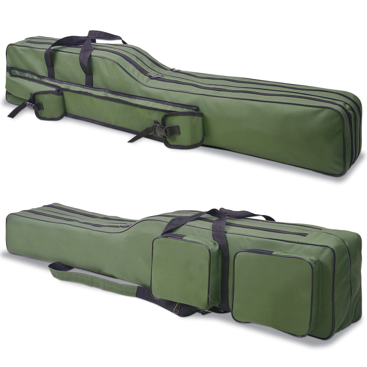 SILANON fishing rod case with carry handle