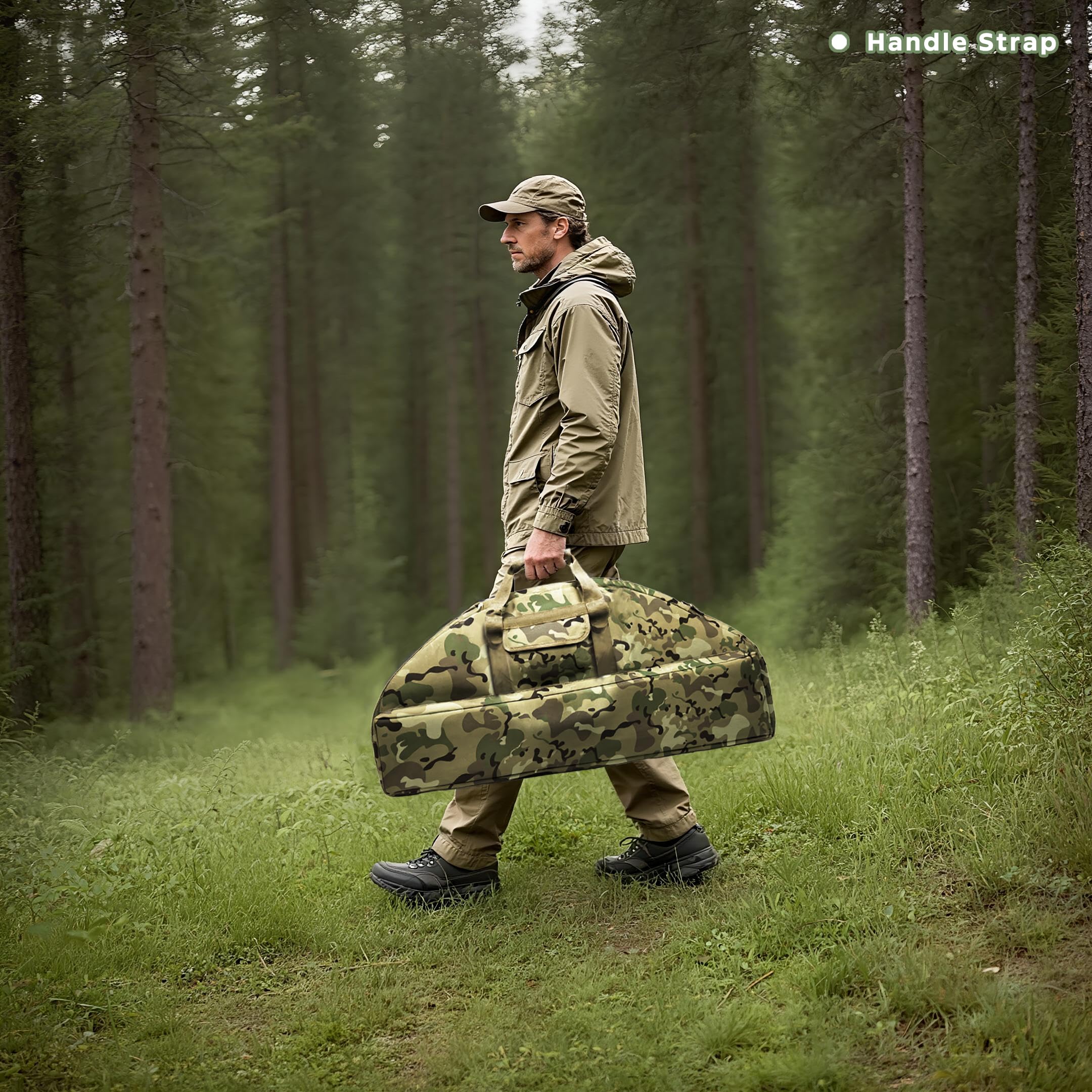 Silfrae interior padding minimizes bow wear during transit.
