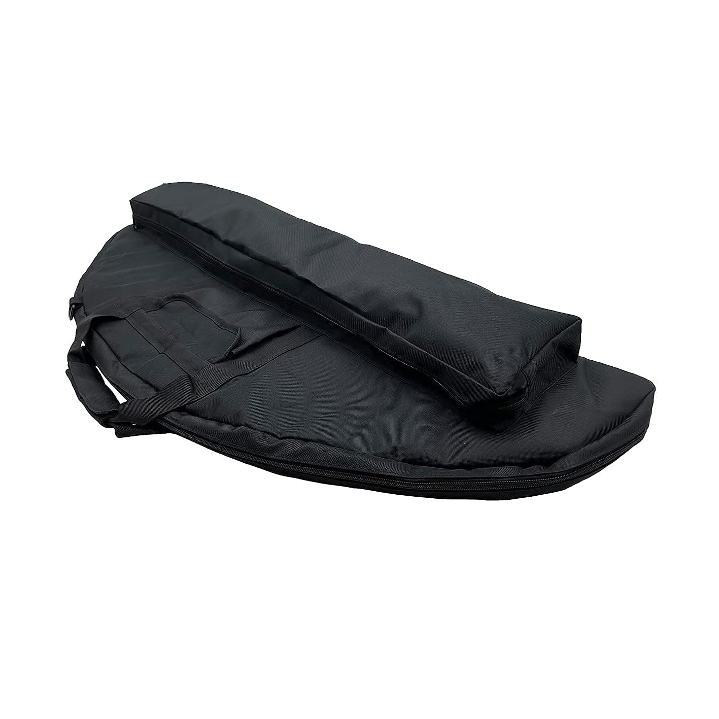 Silfrae bow case strap and handles offer versatile transport options