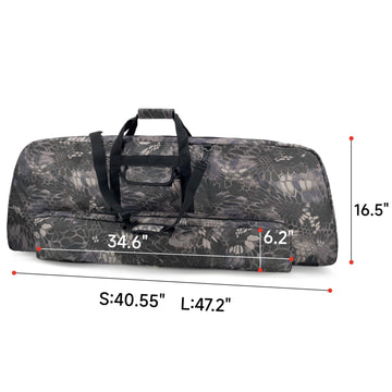 Silfrae compound bow case foam padding protects equipment from impacts on the move
