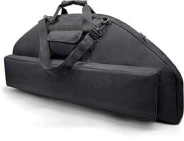 Silfrae compound bow case with soft padding protects your bow during transport and easy access.