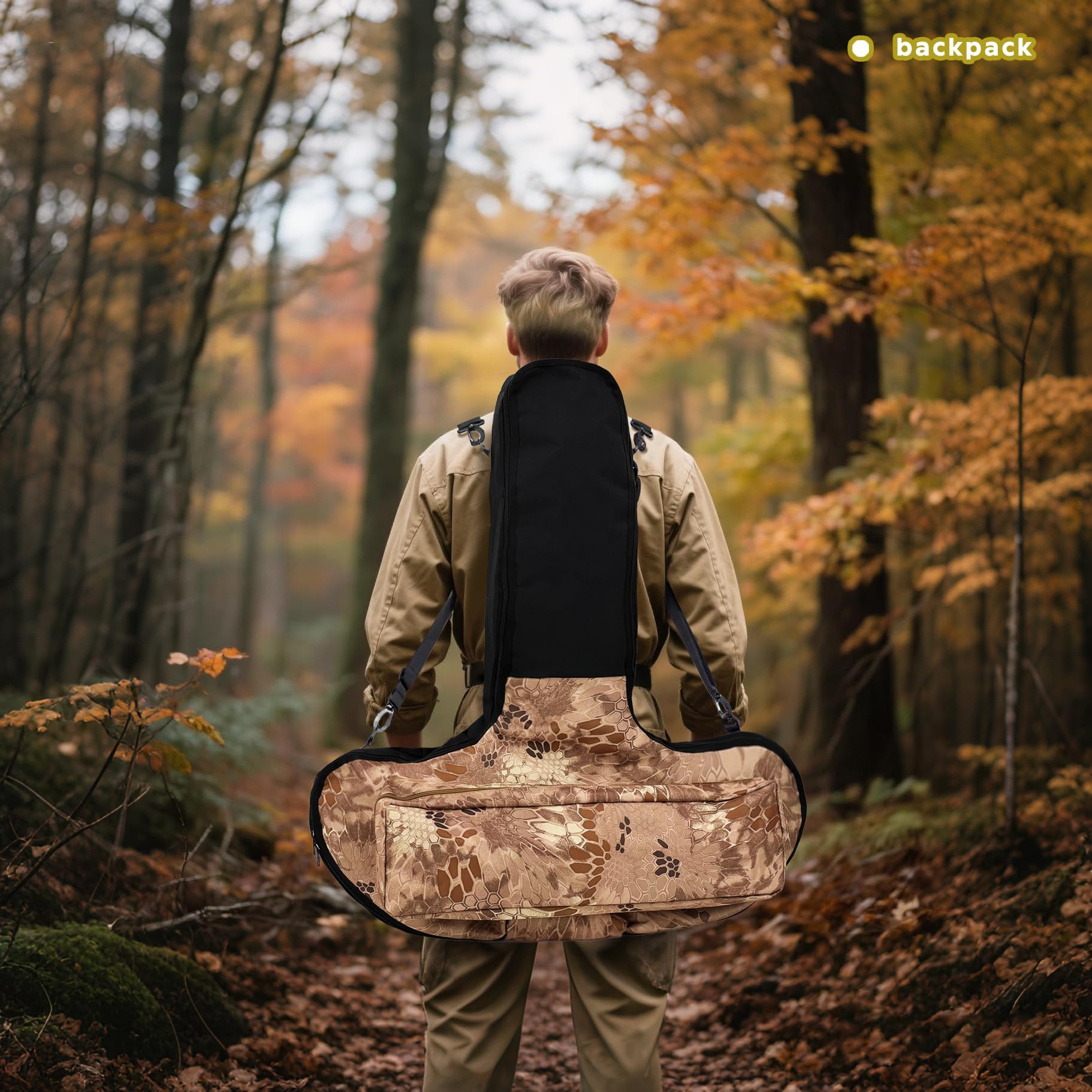 Silfrae Soft Crossbow Case open double zipper enables quick access to equipment.