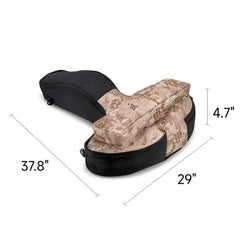 Silfrae Soft Crossbow Case with scopes fit keeps crossbow and scopes together.