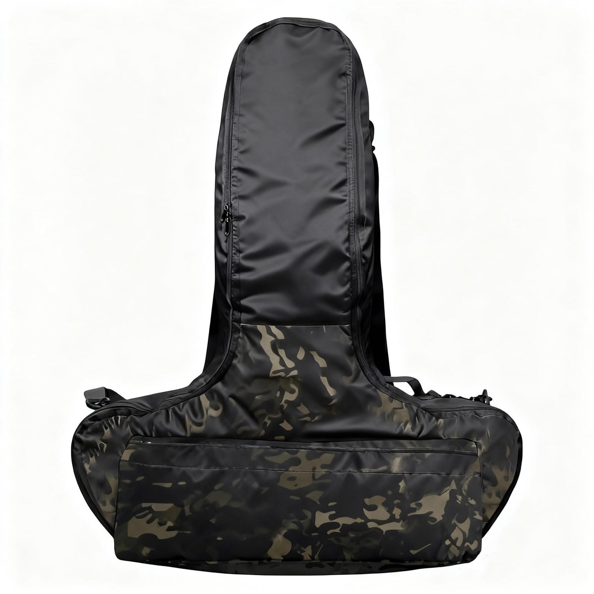 Silfrae Soft Padded Crossbow Case front view shows durable canvas protection and easy carry.
