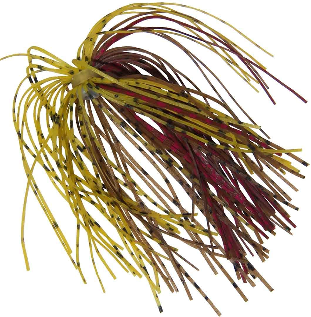 Bass fishing accessories: silicone jig skirts