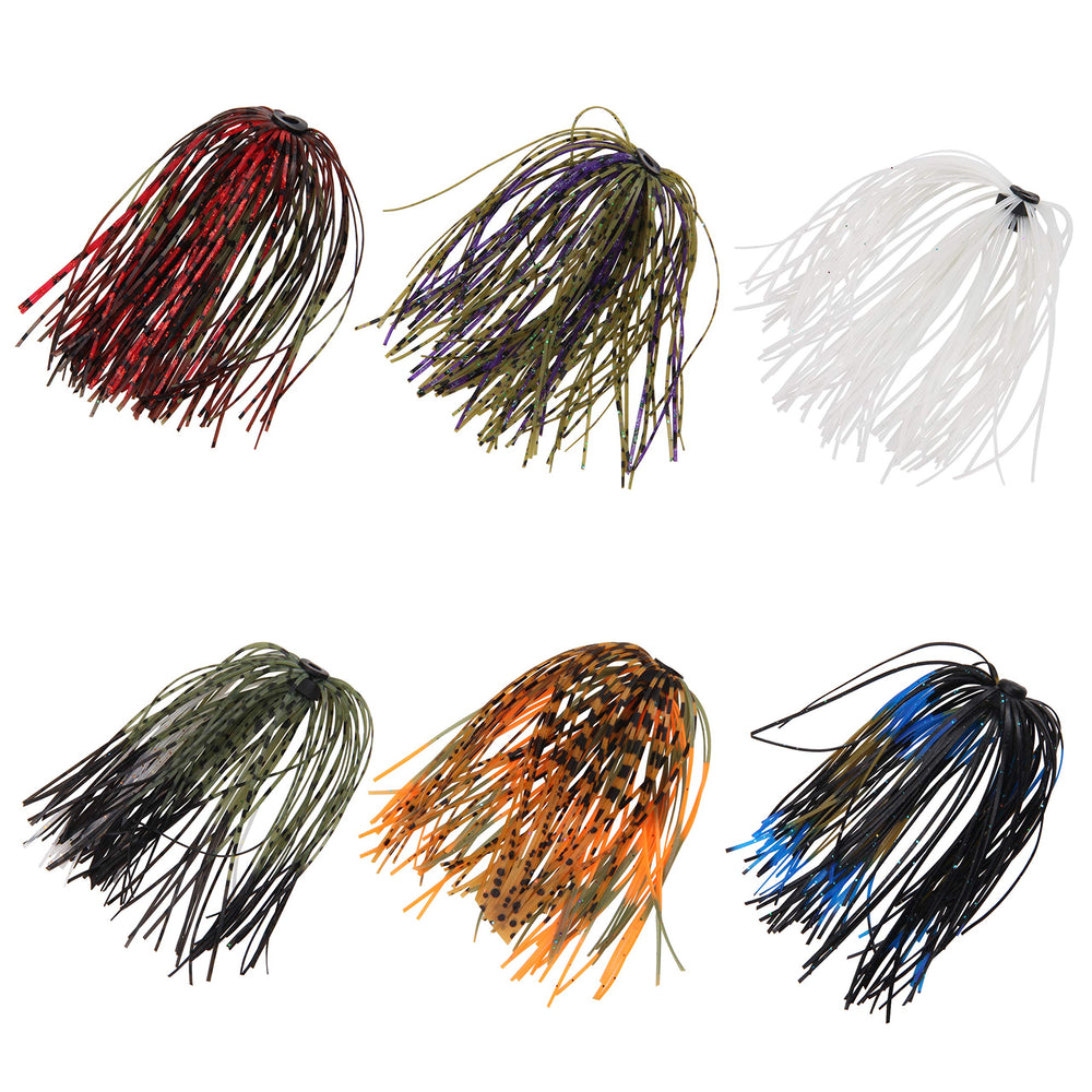 50 strand silicone jig skirts in 12/36 bundle