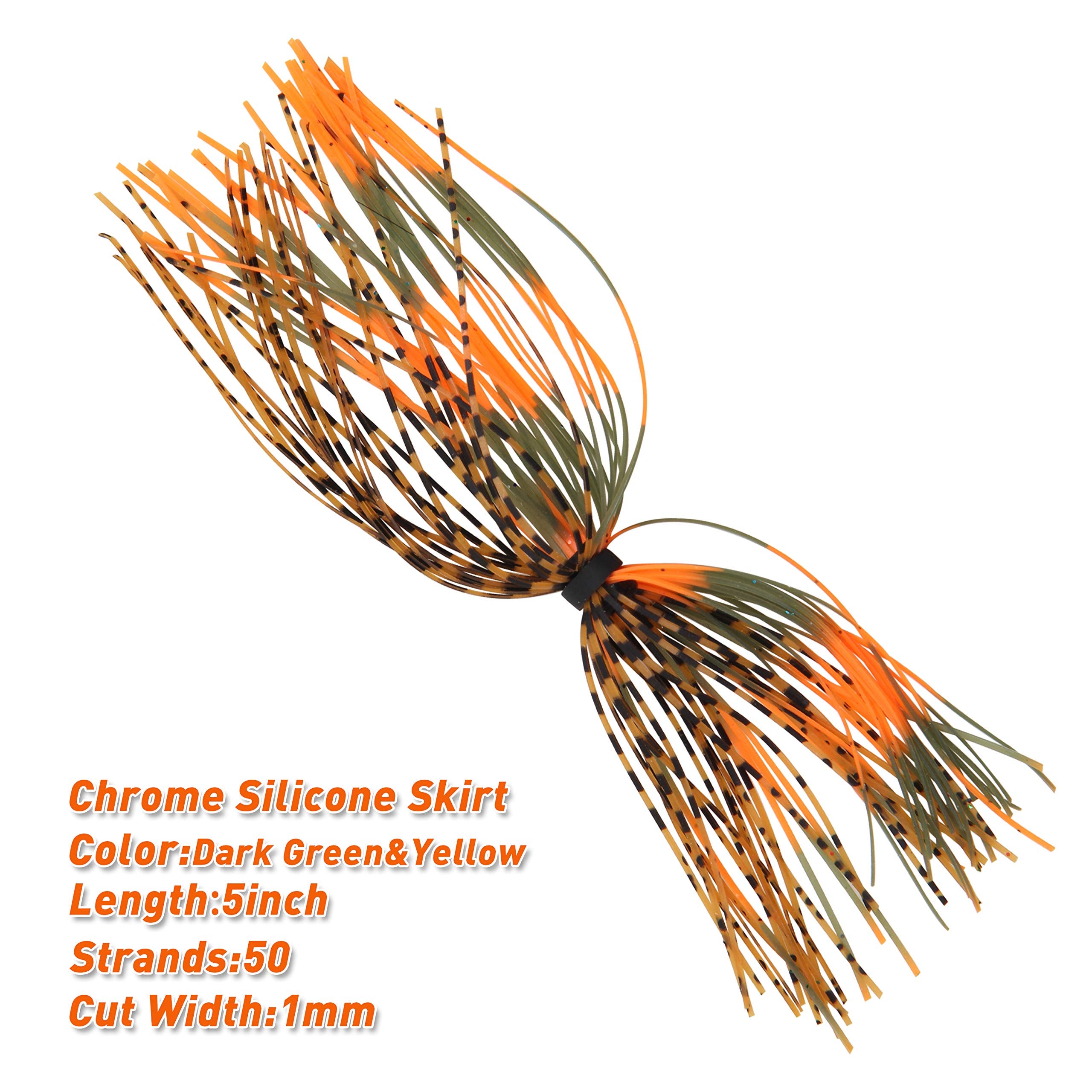 Jig skirt bundles compatible with spinnerbaits and buzzbaits