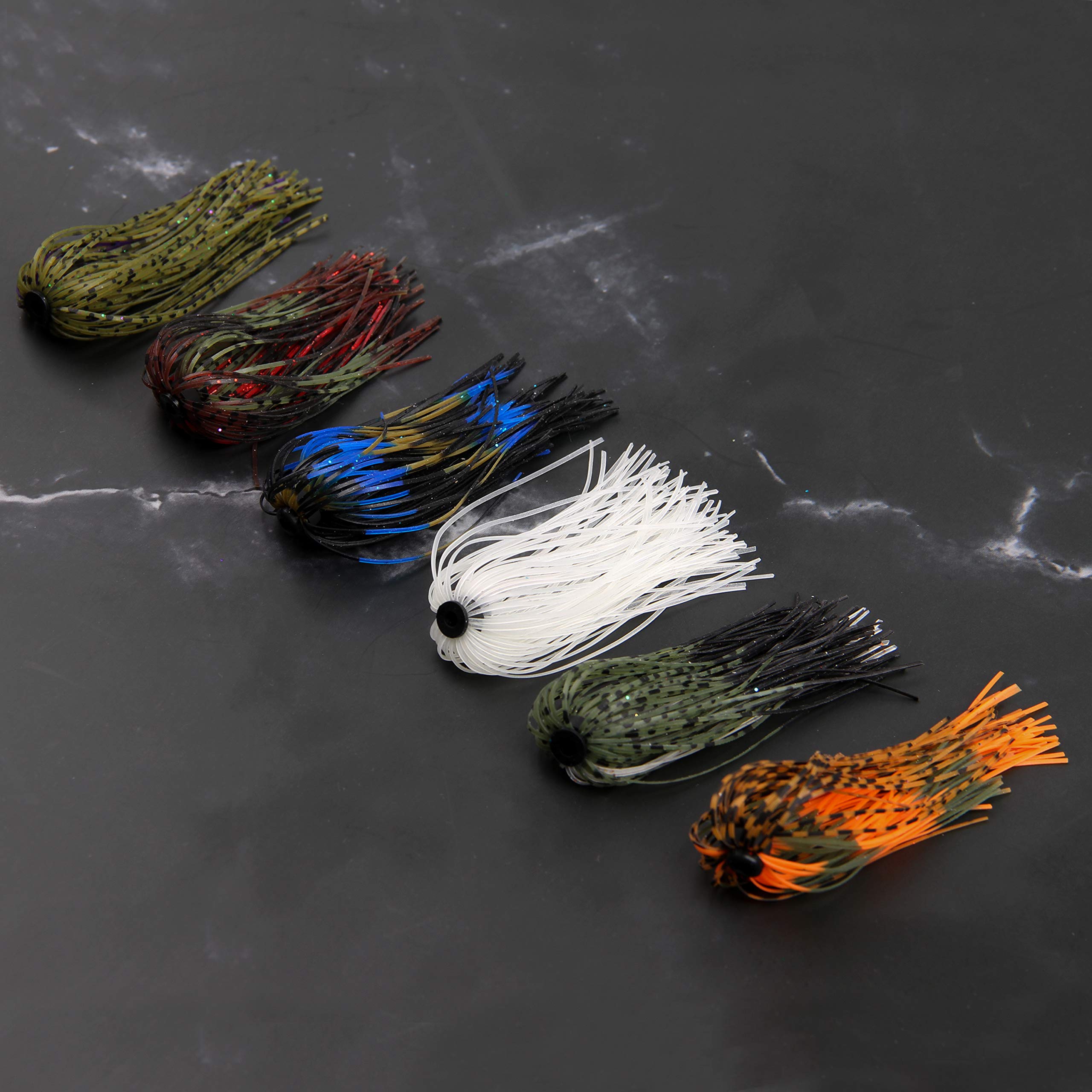 Six bundle jig skirt kit layout