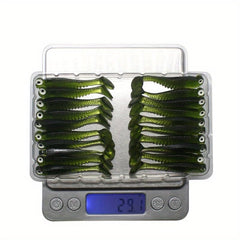 Silicone swimbait 1.97-inch glow lure with realistic motion