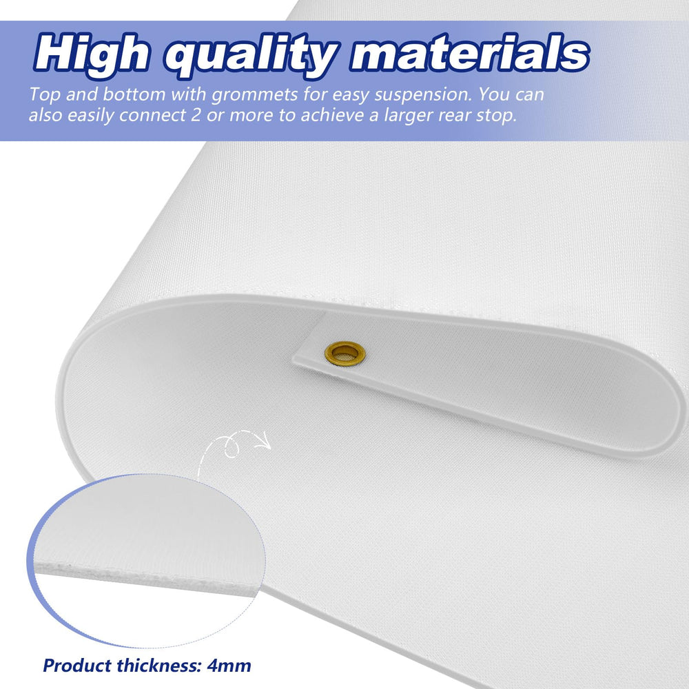 Silipull backstop folds compactly for easy storage.